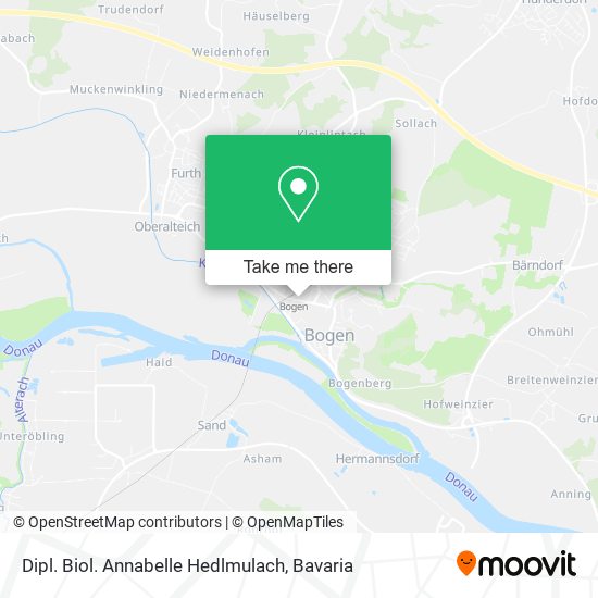 Dipl. Biol. Annabelle Hedlmulach map