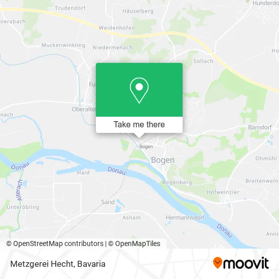 Карта Metzgerei Hecht