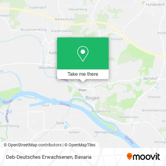 Карта Deb-Deutsches Erwachsenen