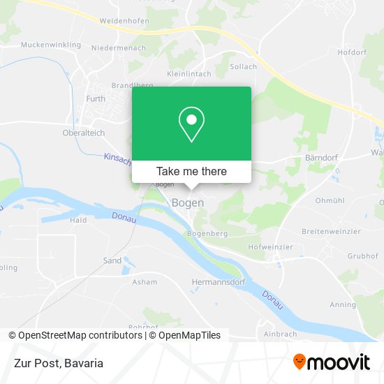 Карта Zur Post