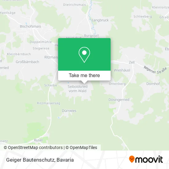 Карта Geiger Bautenschutz