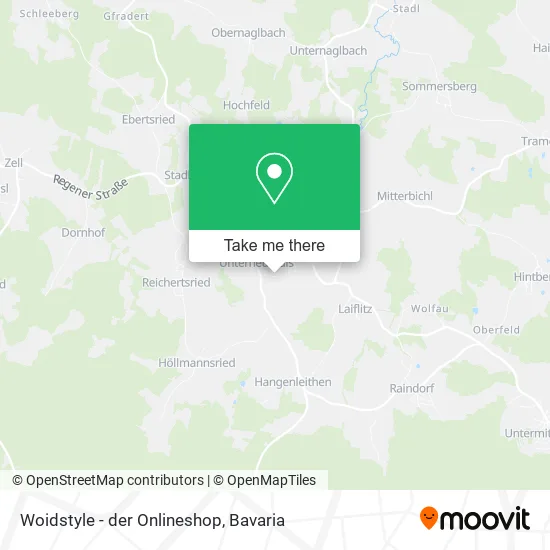 Карта Woidstyle - der Onlineshop