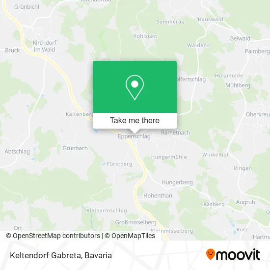 Карта Keltendorf Gabreta