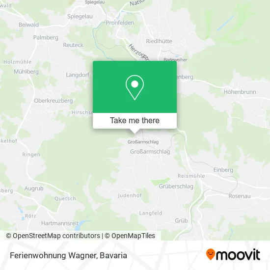 Карта Ferienwohnung Wagner