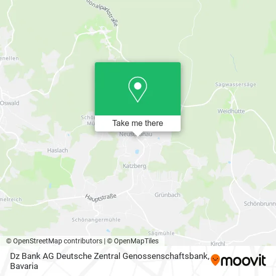 Карта Dz Bank AG Deutsche Zentral Genossenschaftsbank