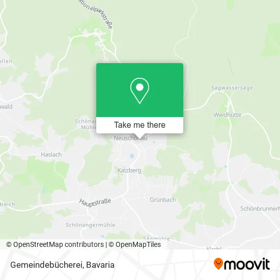 Карта Gemeindebücherei
