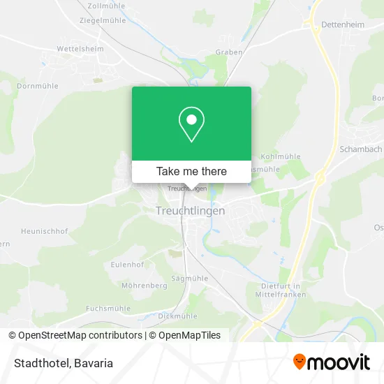 Карта Stadthotel