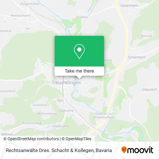 Rechtsanwälte Dres. Schacht & Kollegen map