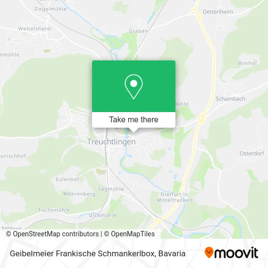 Карта Geibelmeier Frankische Schmankerlbox