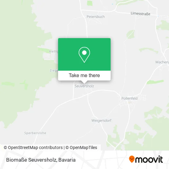 Карта Biomaße Seuversholz