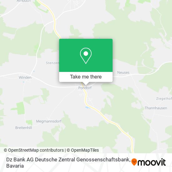 Dz Bank AG Deutsche Zentral Genossenschaftsbank map