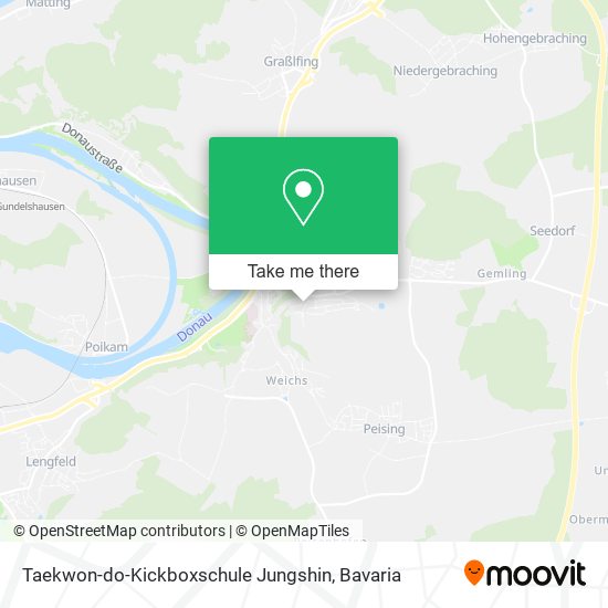 Карта Taekwon-do-Kickboxschule Jungshin