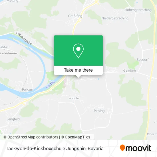 Карта Taekwon-do-Kickboxschule Jungshin