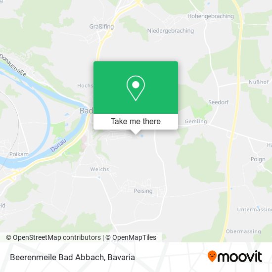 Beerenmeile Bad Abbach map