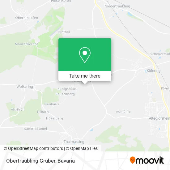 Карта Obertraubling Gruber
