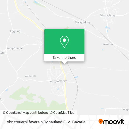 Карта Lohnsteuerhilfeverein Donauland E. V.
