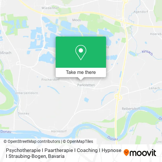 Карта Psychotherapie I Paartherapie I Coaching I Hypnose I Straubing-Bogen