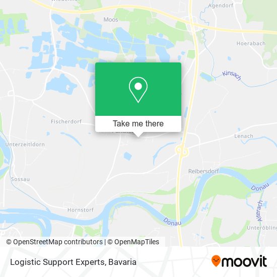 Logistic Support Experts map