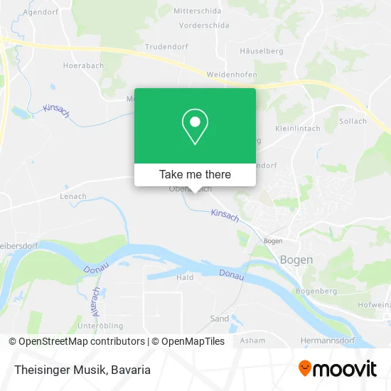Карта Theisinger Musik