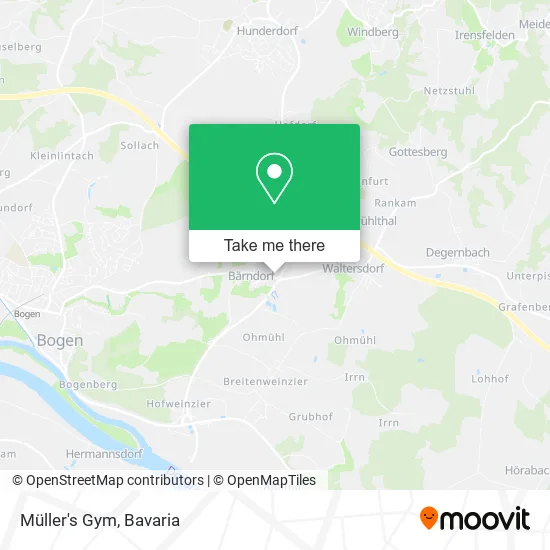 Карта Müller's Gym