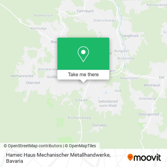 Hamec Haus Mechanischer Metallhandwerke map