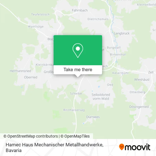 Карта Hamec Haus Mechanischer Metallhandwerke