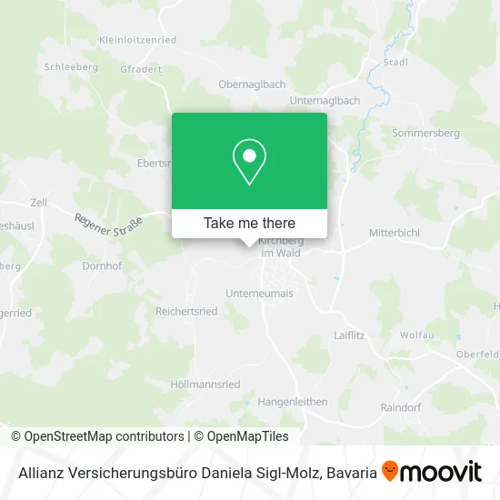 Карта Allianz Versicherungsbüro Daniela Sigl-Molz
