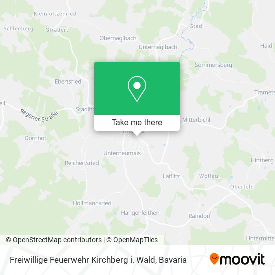 Карта Freiwillige Feuerwehr Kirchberg i. Wald