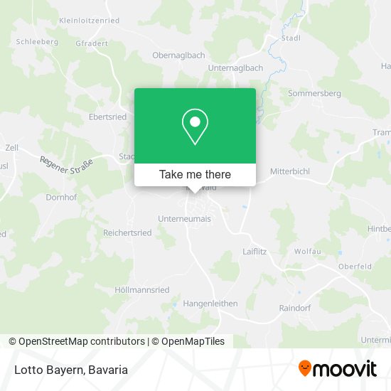 Lotto Bayern map