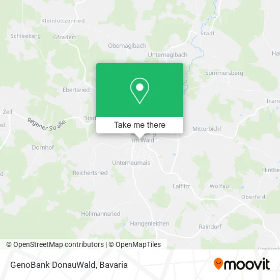 Карта GenoBank DonauWald