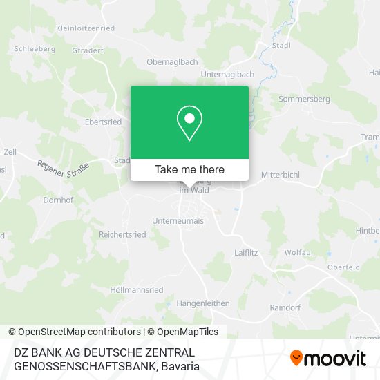 DZ BANK AG DEUTSCHE ZENTRAL GENOSSENSCHAFTSBANK map