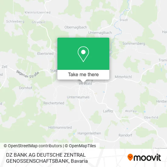 Карта DZ BANK AG DEUTSCHE ZENTRAL GENOSSENSCHAFTSBANK