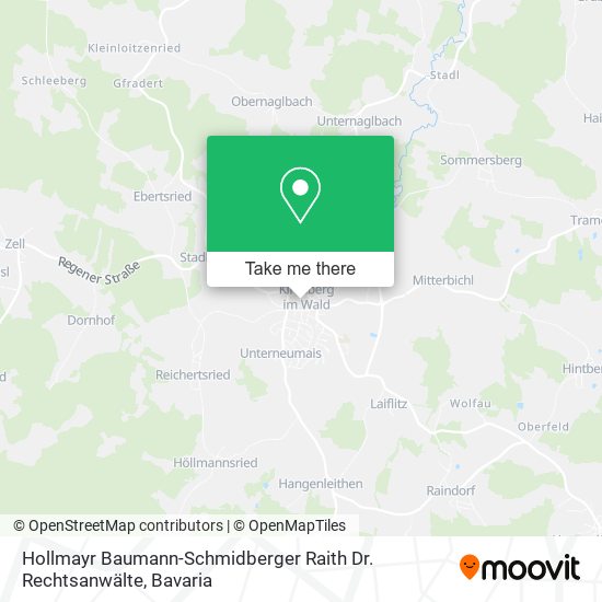 Карта Hollmayr Baumann-Schmidberger Raith Dr. Rechtsanwälte