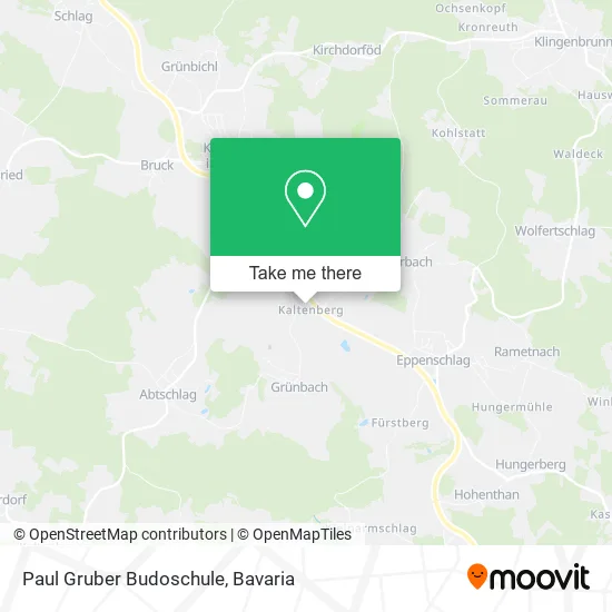 Карта Paul Gruber Budoschule