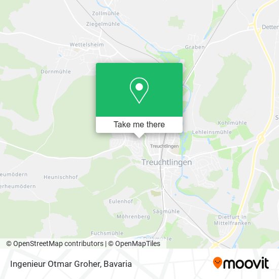 Ingenieur Otmar Groher map