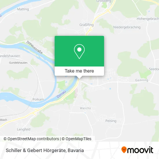 Карта Schiller & Gebert Hörgeräte