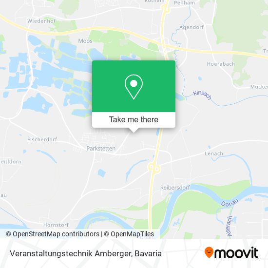 Veranstaltungstechnik Amberger map