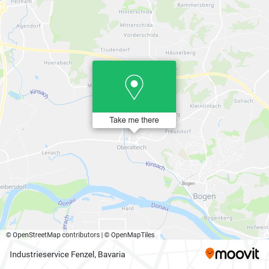 Industrieservice Fenzel map
