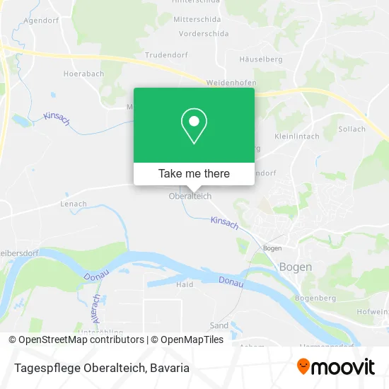 Карта Tagespflege Oberalteich