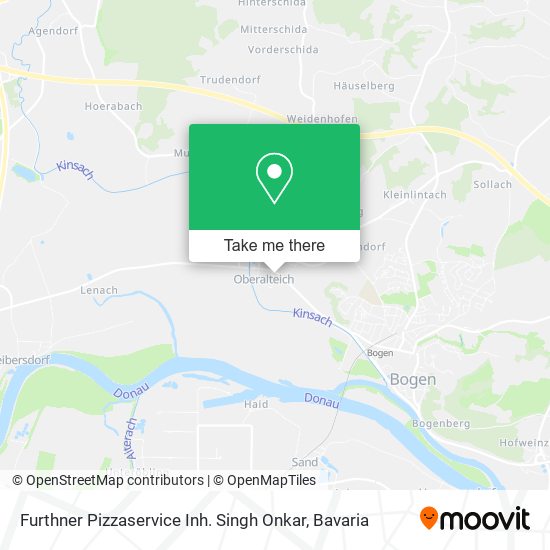 Карта Furthner Pizzaservice Inh. Singh Onkar