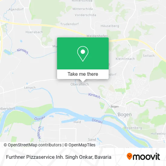 Карта Furthner Pizzaservice Inh. Singh Onkar
