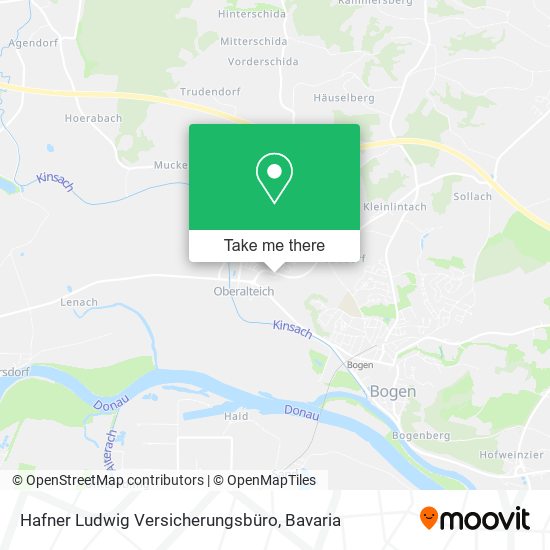 Hafner Ludwig Versicherungsbüro map