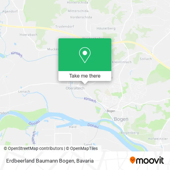 Карта Erdbeerland Baumann Bogen