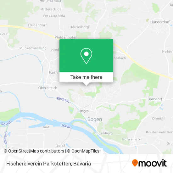 Карта Fischereiverein Parkstetten