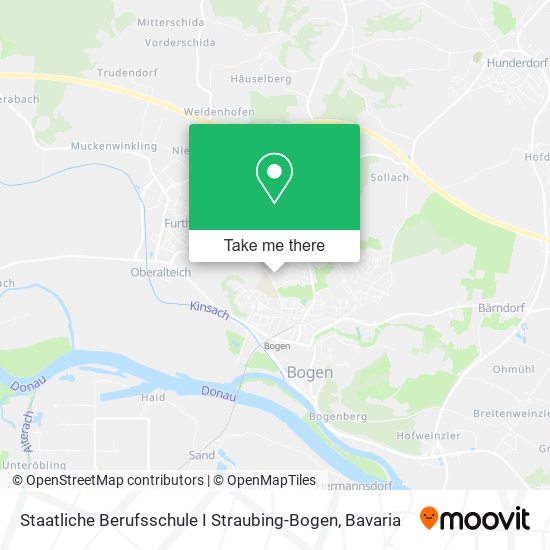 Staatliche Berufsschule I Straubing-Bogen map