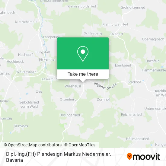 Карта Dipl.-Ing.(FH) Plandesign Markus Niedermeier