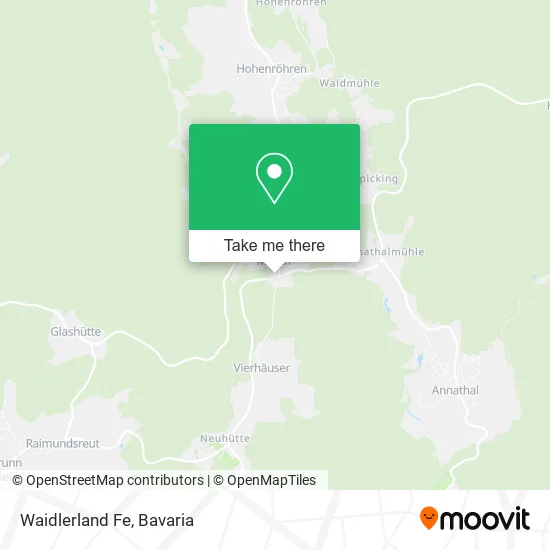 Карта Waidlerland Fe