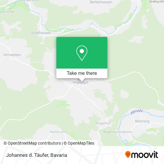 Johannes d. Täufer map