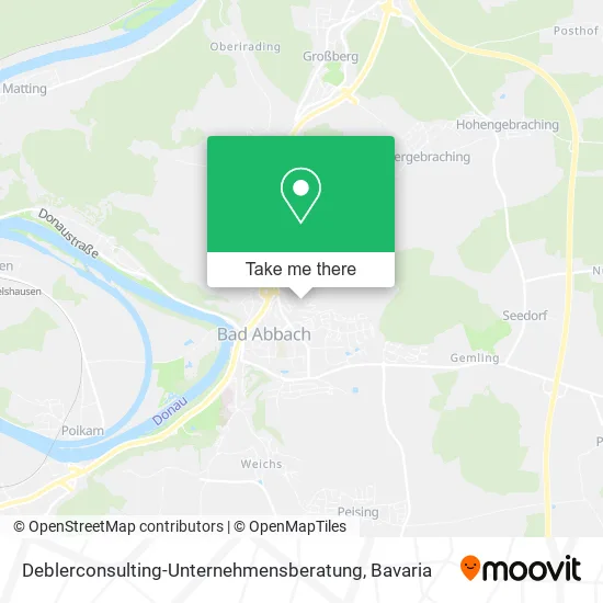Карта Deblerconsulting-Unternehmensberatung