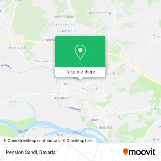Карта Pension Sandl